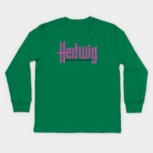 Hedwig: Inch by Angry Inch - Off-Broadway Podcast Logo Kids Long Sleeve T-Shirt